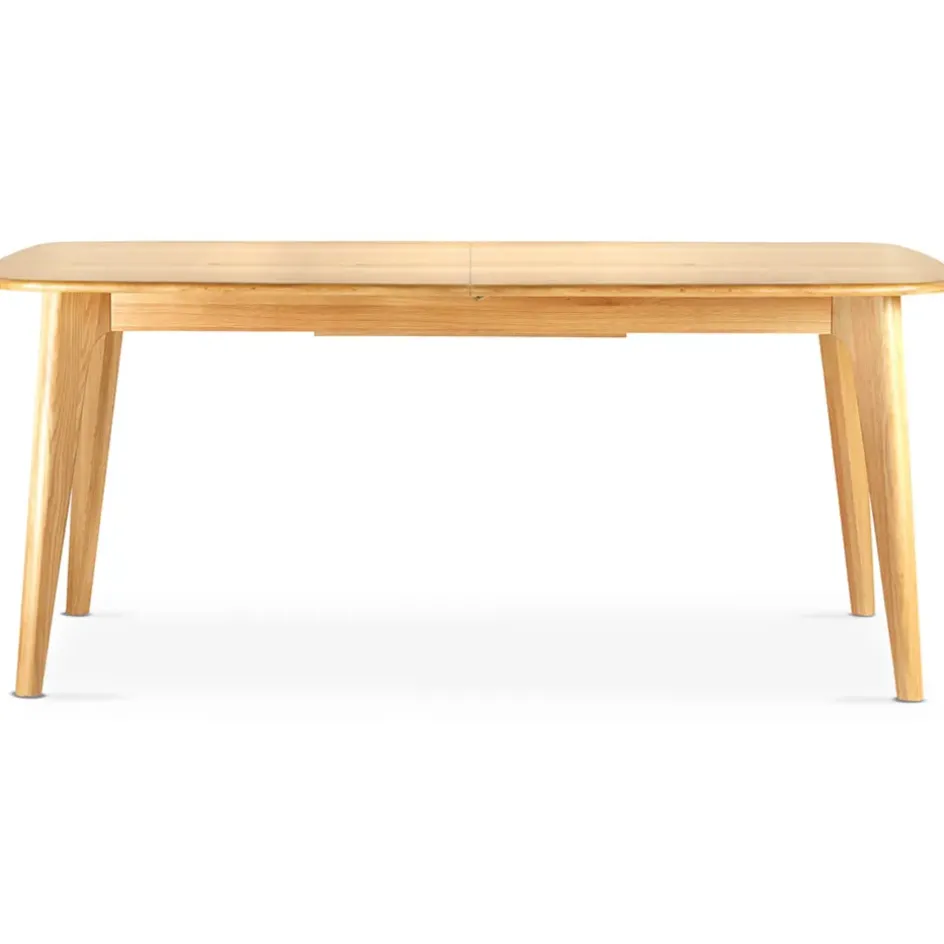 Fabrique de Styles Table De Salle À Manger*Table de repas avec allonge intégrée en chene naturel 180(+50)x100xh76cm - Sublime