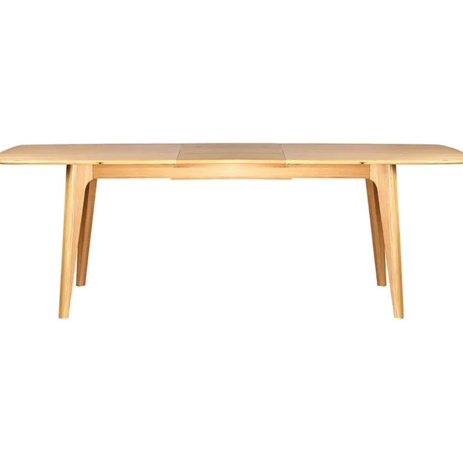 Fabrique de Styles Table De Salle À Manger*Table de repas avec allonge intégrée en chene naturel 180(+50)x100xh76cm - Sublime