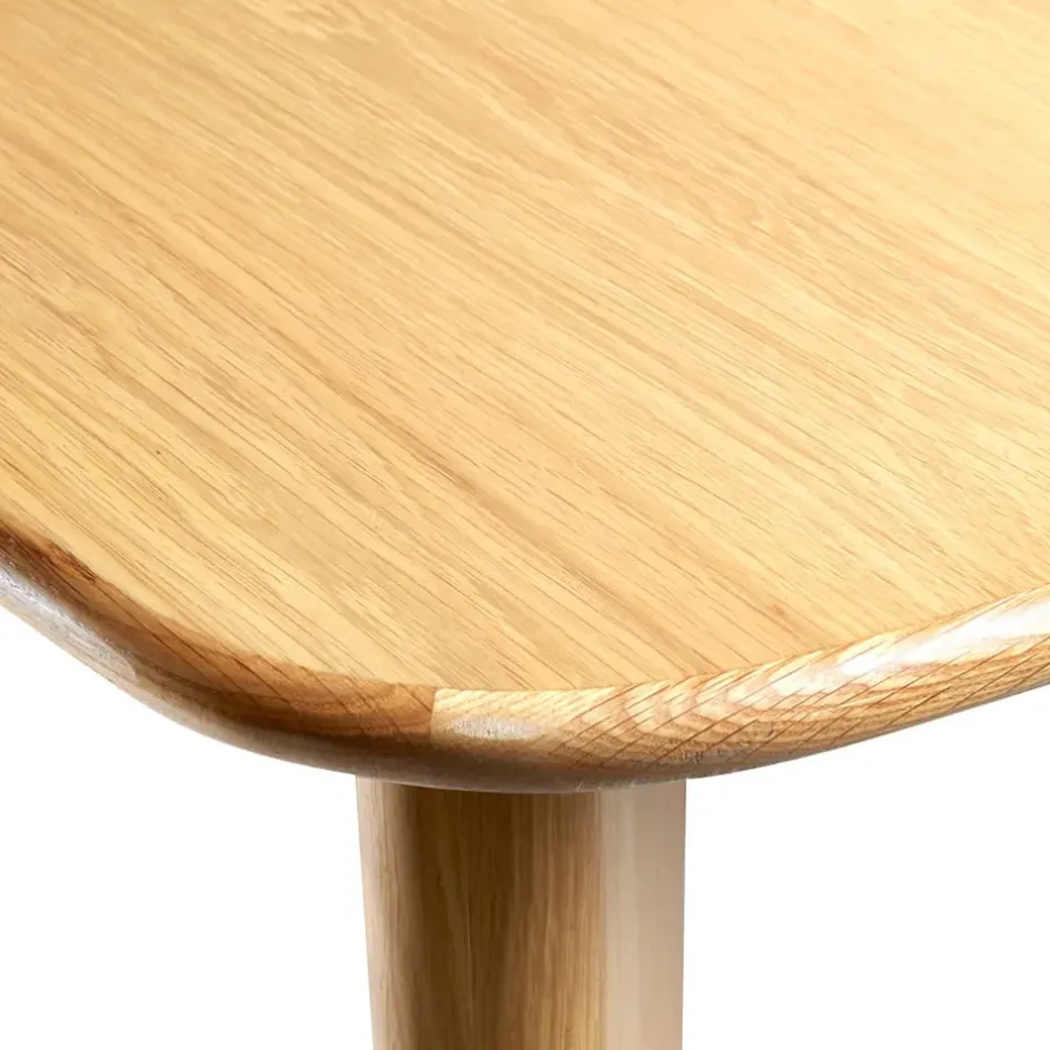 Fabrique de Styles Table De Salle À Manger*Table de repas avec allonge intégrée en chene naturel 180(+50)x100xh76cm - Sublime