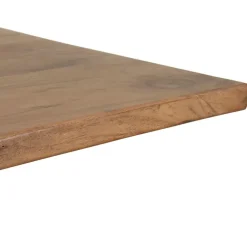 Fabrique de Styles Table De Salle À Manger*Table de repas en acacia et pieds en fer noir 220x100cm - Brooklyn