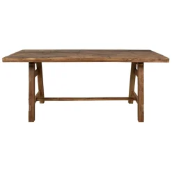 Fabrique de Styles Table De Salle À Manger*Table de salle a manger rectangle en bois recyclé 180x90cm - Campagne