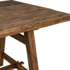 Fabrique de Styles Table De Salle À Manger*Table de salle a manger rectangle en bois recyclé 180x90cm - Campagne