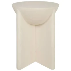 Fabrique de Styles Bouts De Canapé Et Tables D'appoint*Table d'appoint ronde effet béton ciré d40cm - Leros