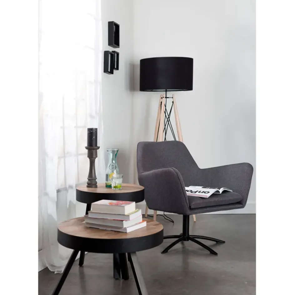 Fabrique de Styles Bouts De Canapé Et Tables D'appoint*Table d'appoint ronde en teck - Suri