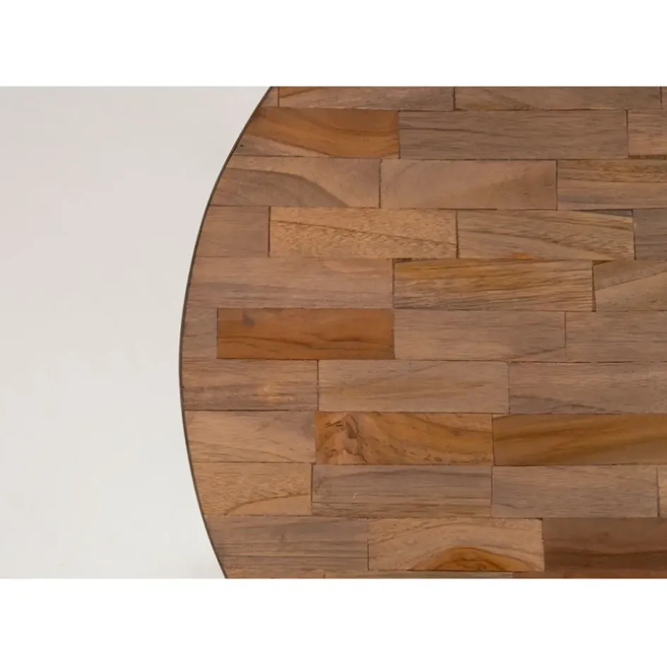 Fabrique de Styles Bouts De Canapé Et Tables D'appoint*Table d'appoint ronde en teck - Suri