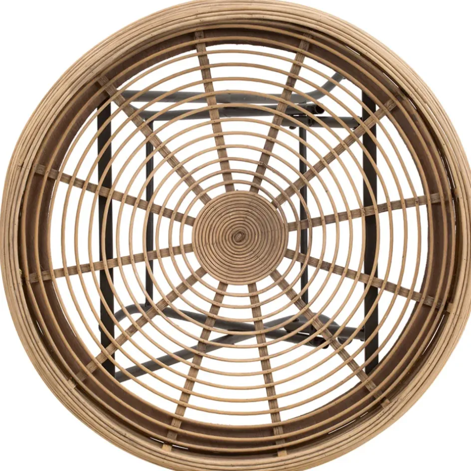 Fabrique de Styles Bouts De Canapé Et Tables D'appoint*Table d'appoint ronde en bambou d52cm