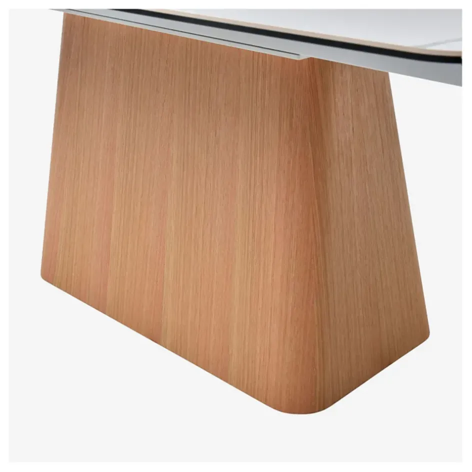 Fabrique de Styles Table De Salle À Manger*Table extensible en verre et céramique l180-260cm - Linka