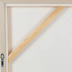 Fabrique de Styles Tableaux Et Toiles*Tableau campagne en toile vert et rose 80x80cm