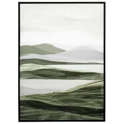 Fabrique de Styles Tableaux Et Toiles*Tableau en toile encadré horizon 52x72cm - Gallery