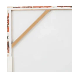 Fabrique de Styles Tableaux Et Toiles*Tableau turban fleuri terra 70x100cm