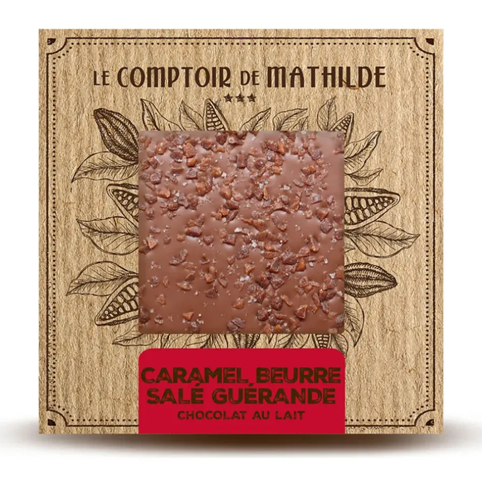 Fabrique de Styles Chocolats Et Confiseries*Tablette lait cbs et fleur sel