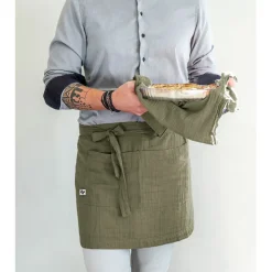 Fabrique de Styles Torchons, Tabliers Et Maniques*Tablier en gaze de coton 45x80cm - Gaia