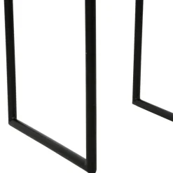 Fabrique de Styles Poufs Et Tabourets*Tabouret en jute naturel et fer noir - madeira