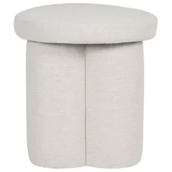 Fabrique de Styles Poufs Et Tabourets*Tabouret en lin écru - Minimal