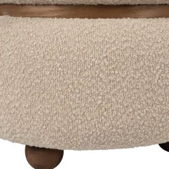 Fabrique de Styles Poufs Et Tabourets*Tabouret en tissu et pin - Alpinia
