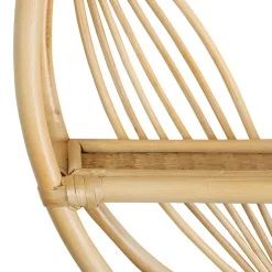 Fabrique de Styles Étagères Murales*Étagère murale 2 niveaux en rotin d60cm - Gispsy