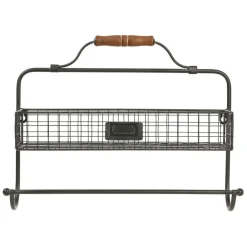 Fabrique de Styles Étagères Murales*Étagère murale avec dévidoir en fer