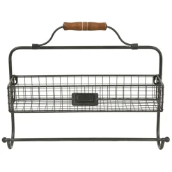 Fabrique de Styles Étagères Murales*Étagère murale avec dévidoir en fer