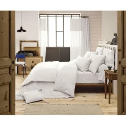 Fabrique de Styles Taies Et Traversins*Taie d'oreiller chantilly en gaze de coton 50x70cm - Gaia