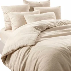 Fabrique de Styles Taies Et Traversins*Taie d'oreiller en lin et coton 65x65cm - Limy