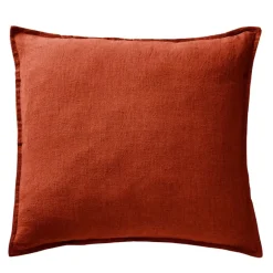 Fabrique de Styles Taies Et Traversins*Taie d'oreiller en lin lavé 60x60cm - Soline