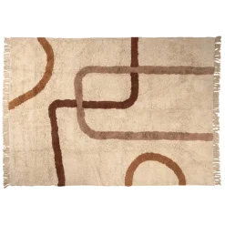 Fabrique de Styles Tapis*Tapis en coton 230x160cm - Manarola