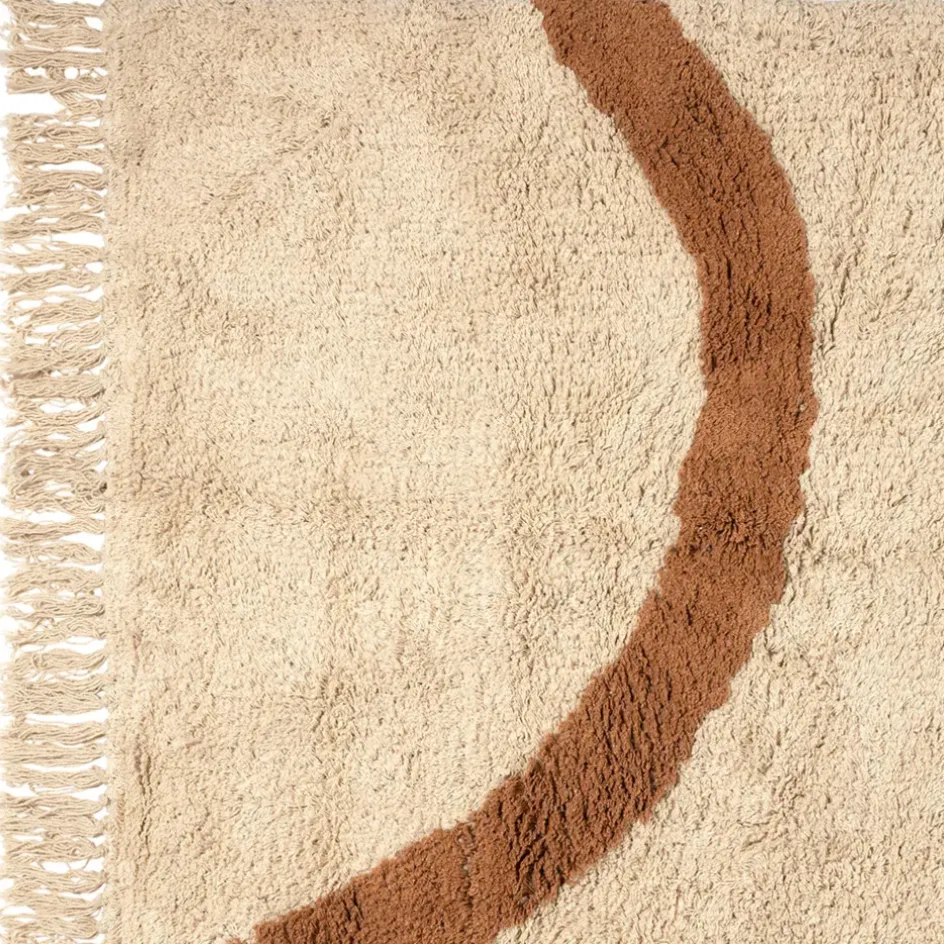 Fabrique de Styles Tapis*Tapis en coton 230x160cm - Manarola