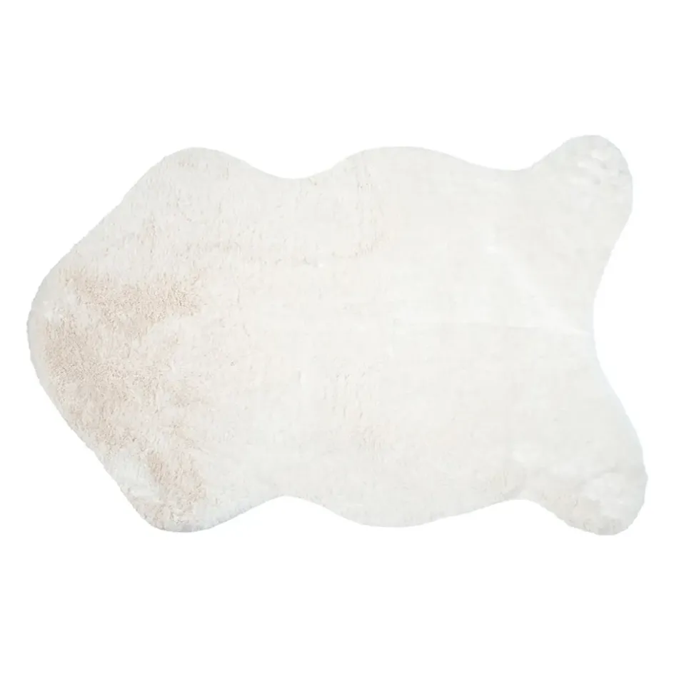 Fabrique de Styles Tapis*Tapis en tissu écru 90x60cm - Bostan