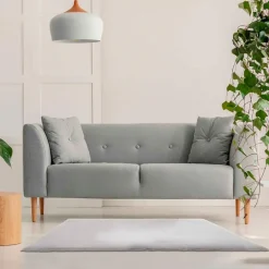 Fabrique de Styles Tapis*Tapis immitation fourrure ecru 120x170cm