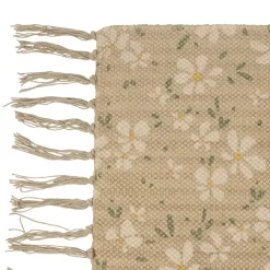 Fabrique de Styles Tapis*Tapis marguerite 120x80cm en coton