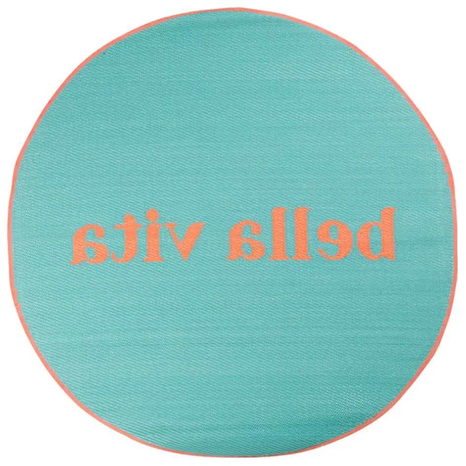 Fabrique de Styles Tapis*Tapis rond en plastique d120cm - Palma