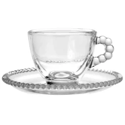 Fabrique de Styles Tasses Et Mugs*Tasse à café en verre - perloa