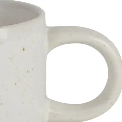Fabrique de Styles Tasses Et Mugs*Tasse à thé papa en grès écru moucheté 30cl