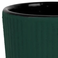 Fabrique de Styles Tasses Et Mugs*Tasse en fonte vert 12cl - Tresse