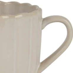 Fabrique de Styles Tasses Et Mugs*Tasse en grès écru 50cl - Romancero