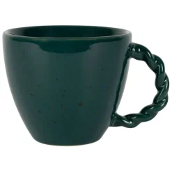 Fabrique de Styles Tasses Et Mugs*Tasse en grès émeraude moucheté 33cl - Organic