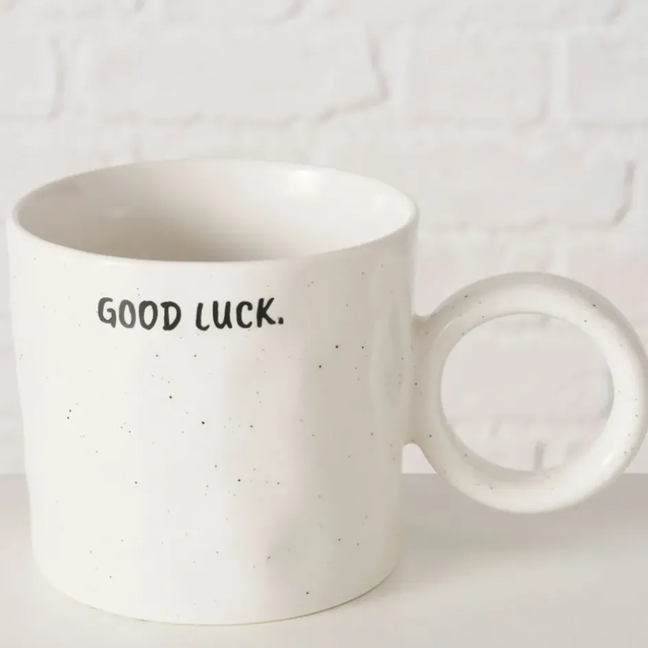 Fabrique de Styles Tasses Et Mugs*Tasse en porcelaine Good luck 36cl - Jumbo