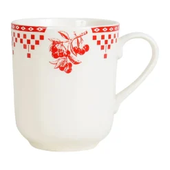 Fabrique de Styles Tasses Et Mugs*Tasse haute en faïence damier - campagne