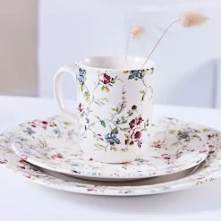 Fabrique de Styles Tasses Et Mugs*Tasse haute en faïence - p'tites fleurs