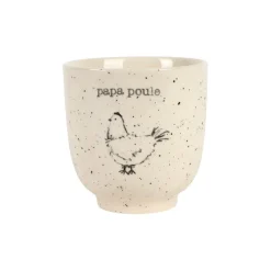 Fabrique de Styles Tasses Et Mugs*Tasse Papa en grès moucheté 15cl - La Ferme