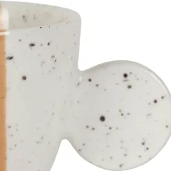 Fabrique de Styles Tasses Et Mugs*Tasses à thé x2 en grès sauge et nude moucheté 30cl - Aurore