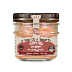 Fabrique de Styles Conserverie*Terrine au piment d'espelette 220g