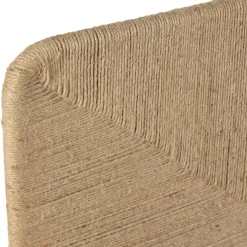 Fabrique de Styles Têtes De Lit Et Paravents*Tete lit en jute naturel et fer noir 160x98cm - Maderia