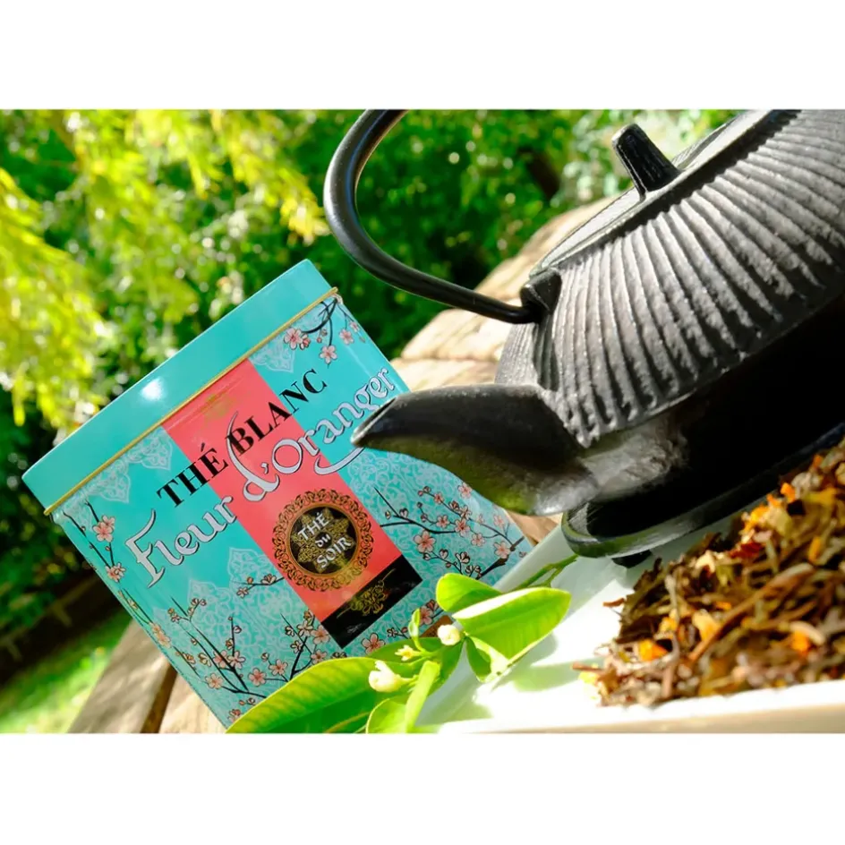 Fabrique de Styles Cafés, Thés Et Infusions*Thé blanc fleur d'oranger - 40g- bio