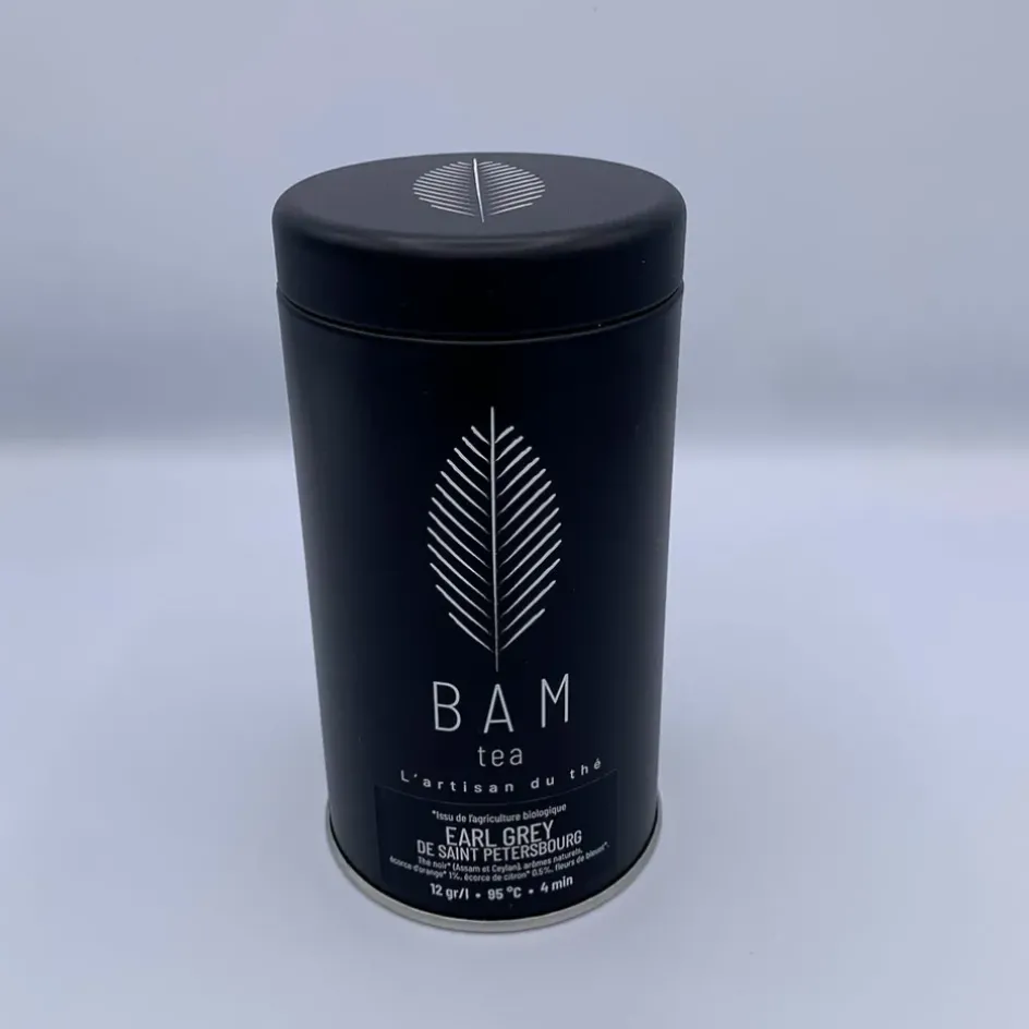 Fabrique de Styles Cafés, Thés Et Infusions*Thé earl grey de Saint Petersbourg bio avec boite métal - 70g