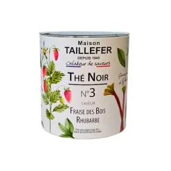 Fabrique de Styles Cafés, Thés Et Infusions*Thé noir, fraise des bois, rhubarbe 60g - n°3