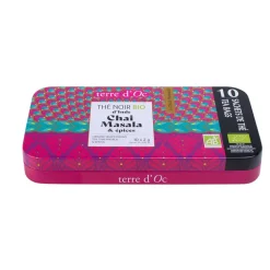 Fabrique de Styles Cafés, Thés Et Infusions*Thé nomade inde chai 10 sachets- bio