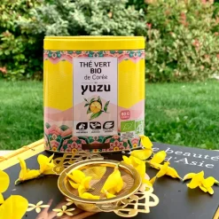 Fabrique de Styles Cafés, Thés Et Infusions*Thé vert yuzu de coree - 80g - bio