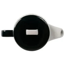 Fabrique de Styles Théières Et Cafetières*Theiere en grès banc et beige - courba