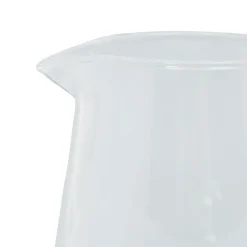 Fabrique de Styles Théières Et Cafetières*Theiere en verre avec filtre blanc